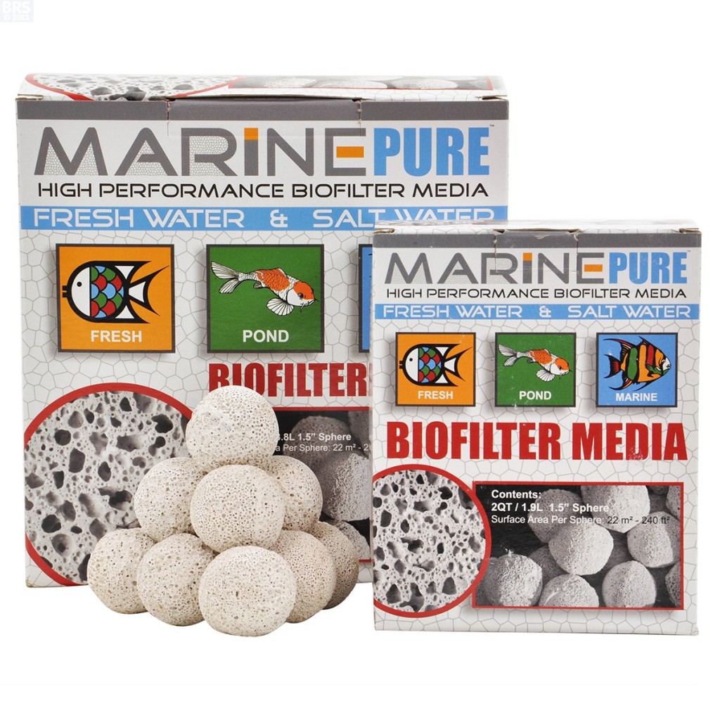 MarinePure Cermedia 1½" Spheres (2quarts)